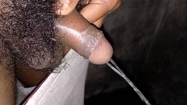 Hot pissing in Indian bathroom big black cock